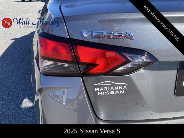 new 2025 Nissan Versa car, priced at $19,945