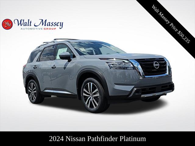 new 2024 Nissan Pathfinder car, priced at $50,235