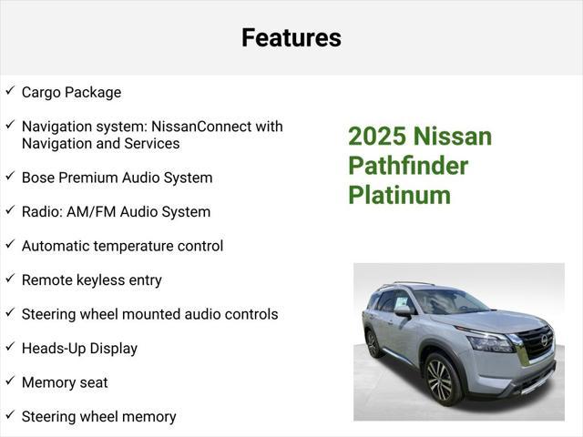 new 2025 Nissan Pathfinder car, priced at $48,899