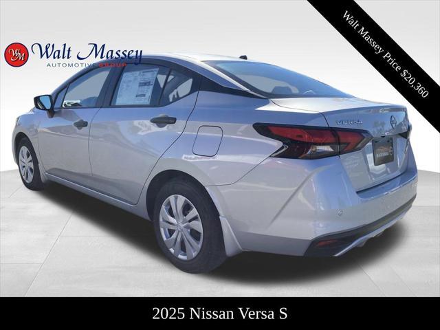 new 2025 Nissan Versa car, priced at $20,360