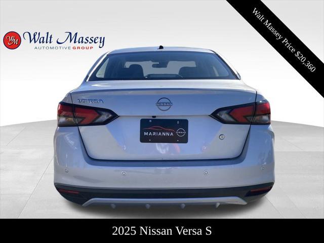 new 2025 Nissan Versa car, priced at $20,360