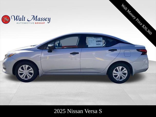 new 2025 Nissan Versa car, priced at $20,360