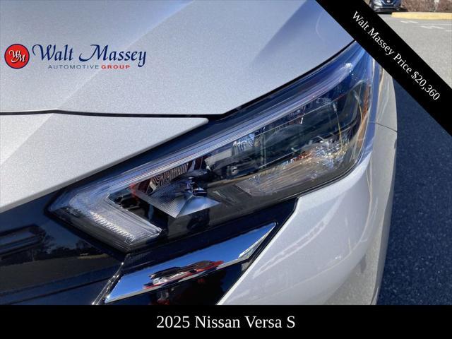 new 2025 Nissan Versa car, priced at $20,360