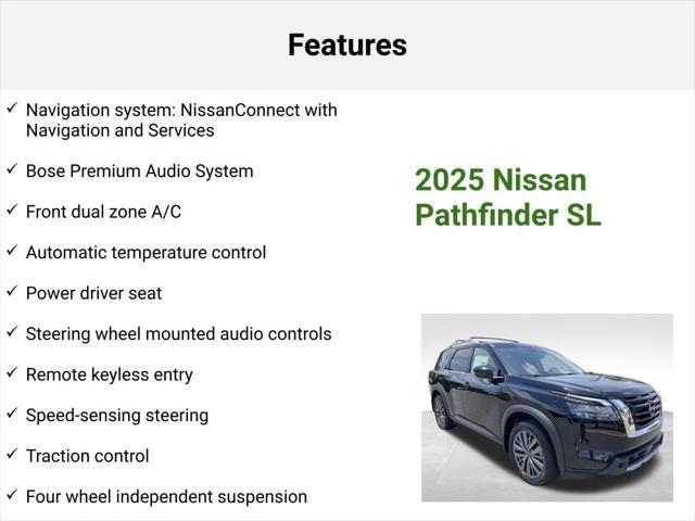 new 2025 Nissan Pathfinder car, priced at $44,590