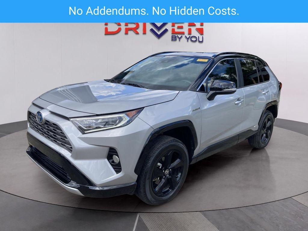 used 2021 Toyota RAV4 Hybrid car, priced at $27,471