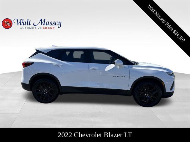 used 2022 Chevrolet Blazer car, priced at $24,307