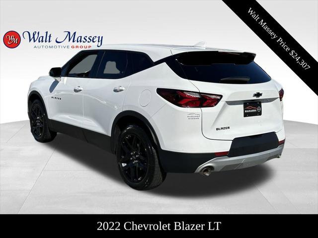 used 2022 Chevrolet Blazer car, priced at $24,307