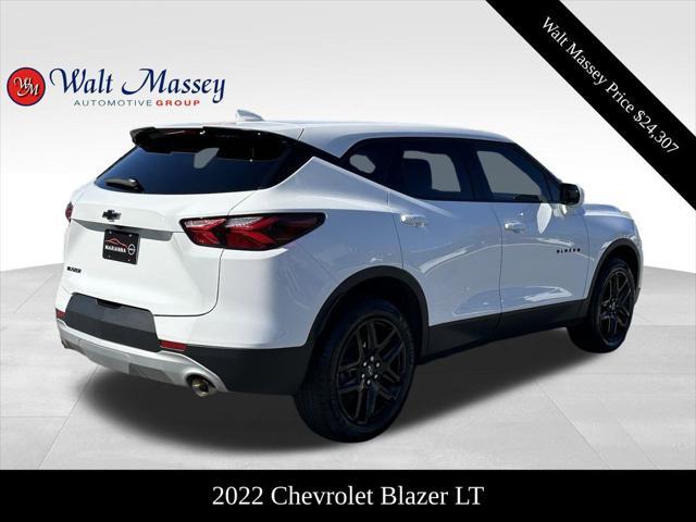 used 2022 Chevrolet Blazer car, priced at $24,307