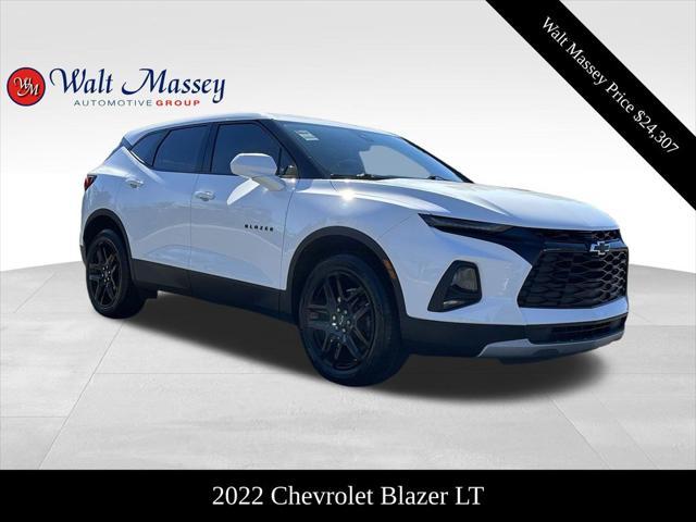 used 2022 Chevrolet Blazer car, priced at $24,307