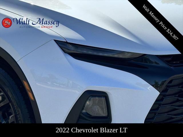 used 2022 Chevrolet Blazer car, priced at $24,307