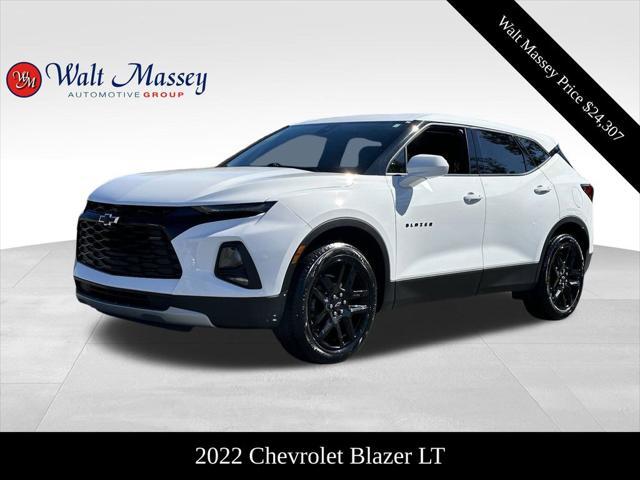 used 2022 Chevrolet Blazer car, priced at $24,307