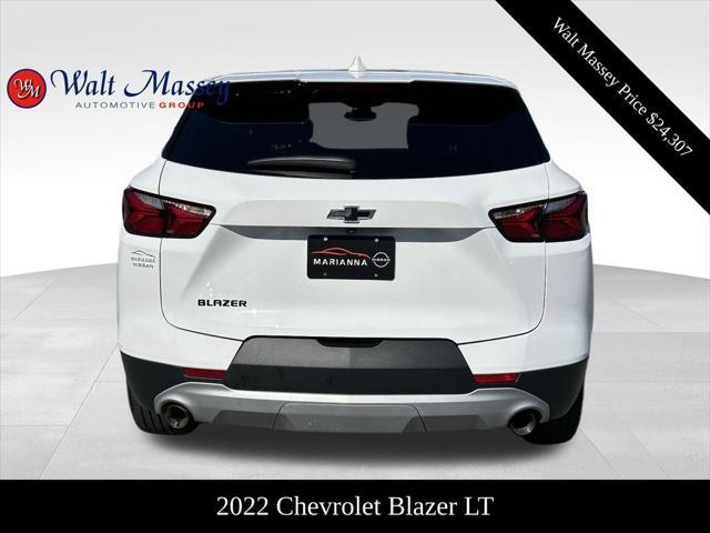 used 2022 Chevrolet Blazer car, priced at $24,307