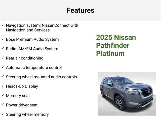 new 2025 Nissan Pathfinder car, priced at $48,433