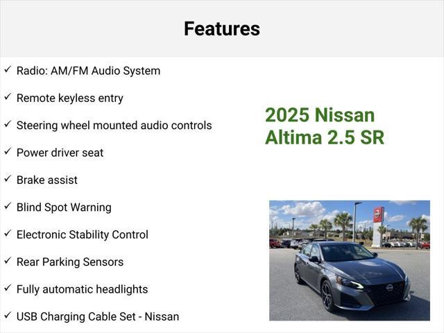 new 2025 Nissan Altima car, priced at $29,420