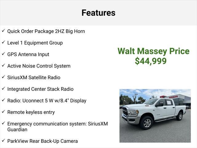 used 2023 Ram 2500 car, priced at $44,990