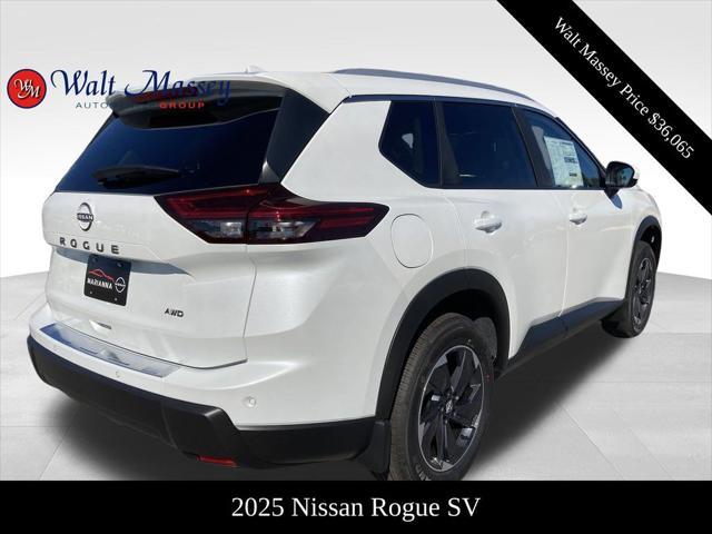 new 2025 Nissan Rogue car, priced at $36,065