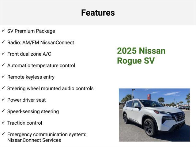 new 2025 Nissan Rogue car, priced at $35,254