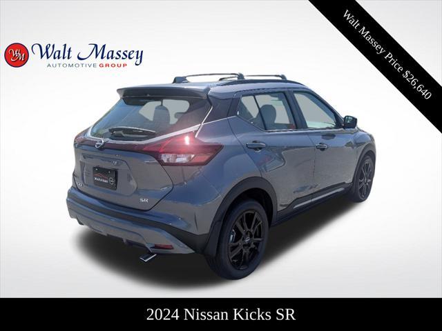 new 2024 Nissan Kicks car, priced at $26,640