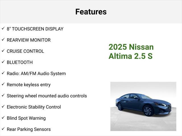 new 2025 Nissan Altima car, priced at $26,366