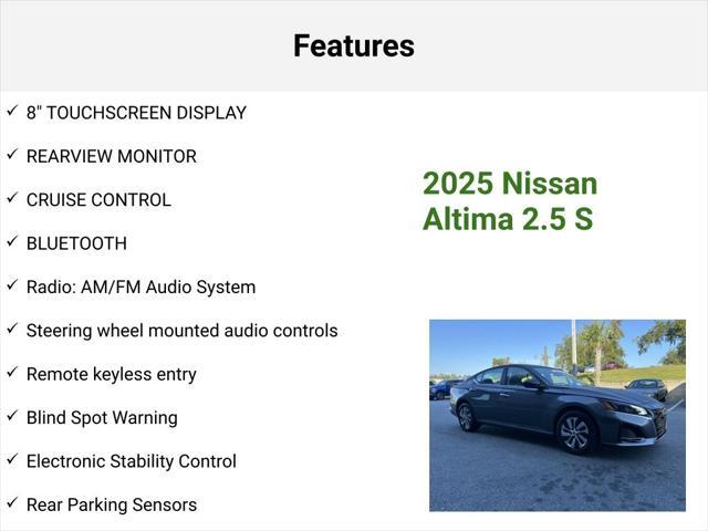 new 2025 Nissan Altima car, priced at $26,552