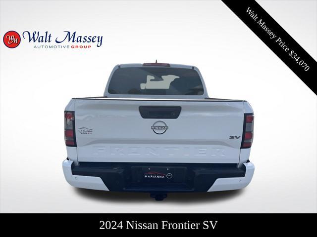 new 2024 Nissan Frontier car, priced at $34,070