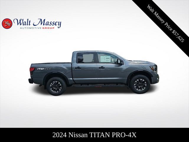 new 2024 Nissan Titan car, priced at $57,625