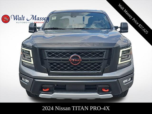 new 2024 Nissan Titan car, priced at $57,625