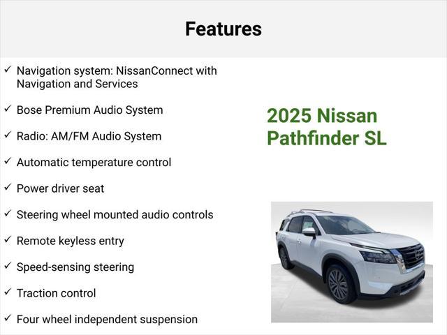 new 2025 Nissan Pathfinder car, priced at $44,667