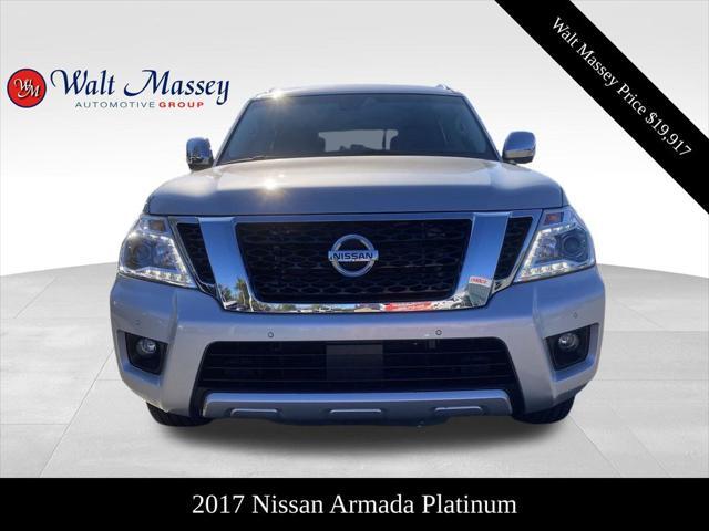 used 2017 Nissan Armada car, priced at $19,917