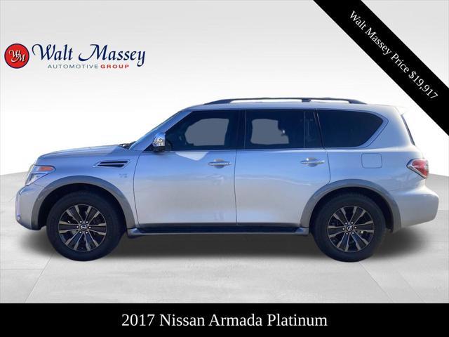 used 2017 Nissan Armada car, priced at $19,917