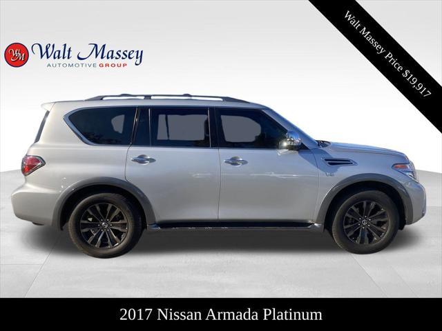 used 2017 Nissan Armada car, priced at $19,917