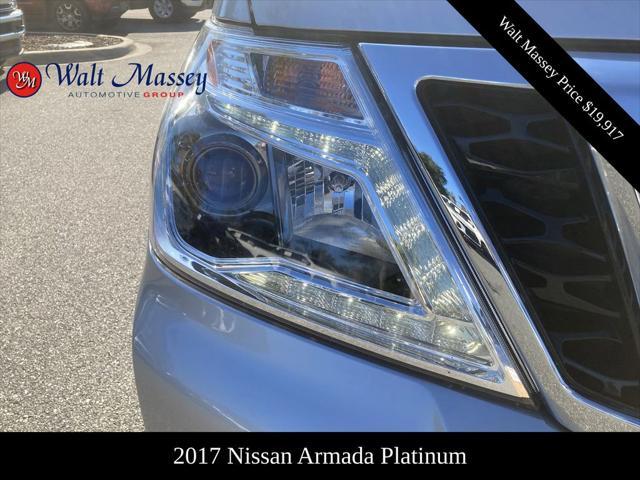 used 2017 Nissan Armada car, priced at $19,917