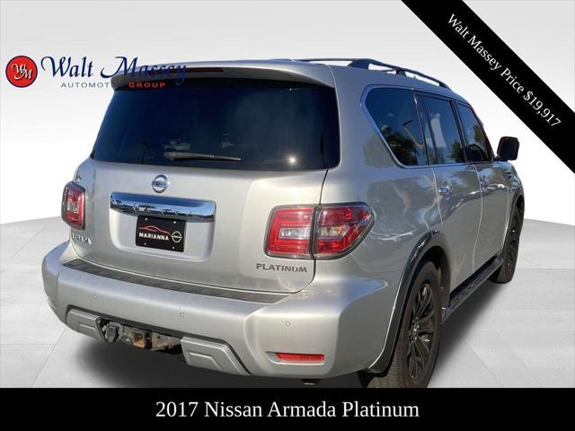 used 2017 Nissan Armada car, priced at $19,917