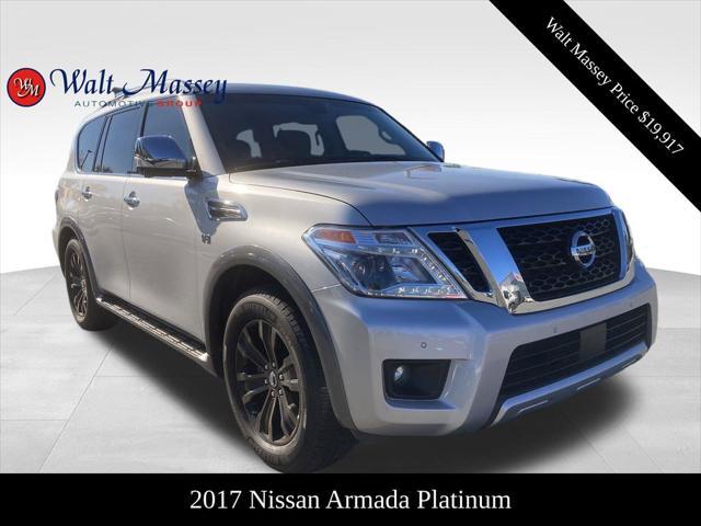 used 2017 Nissan Armada car, priced at $19,917