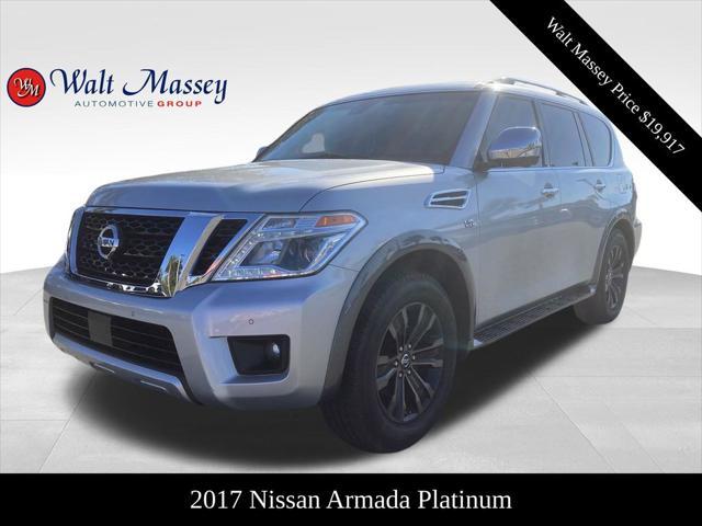 used 2017 Nissan Armada car, priced at $19,917