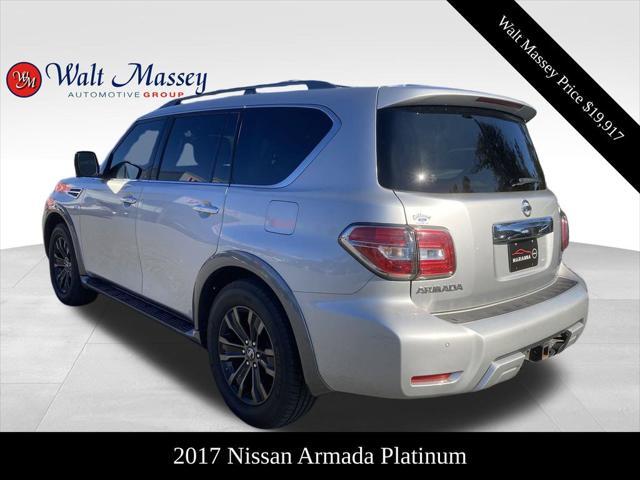 used 2017 Nissan Armada car, priced at $19,917