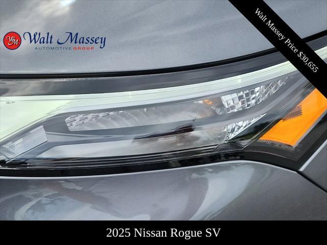 new 2025 Nissan Rogue car, priced at $30,655