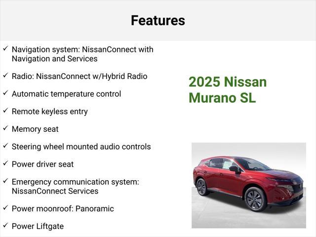 new 2025 Nissan Murano car, priced at $43,742