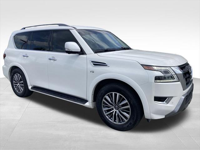 used 2021 Nissan Armada car, priced at $27,999