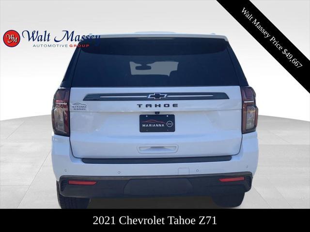 used 2021 Chevrolet Tahoe car, priced at $49,667