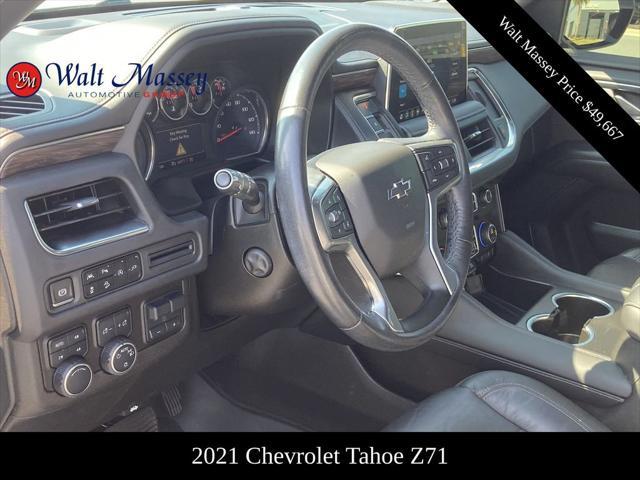 used 2021 Chevrolet Tahoe car, priced at $49,667