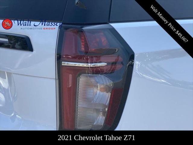 used 2021 Chevrolet Tahoe car, priced at $49,667