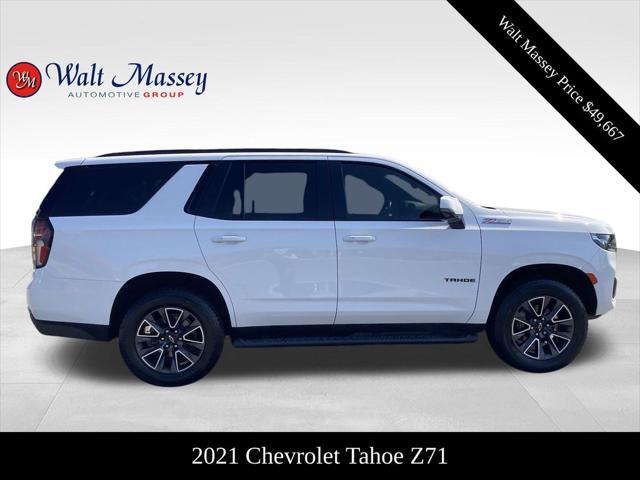 used 2021 Chevrolet Tahoe car, priced at $49,667