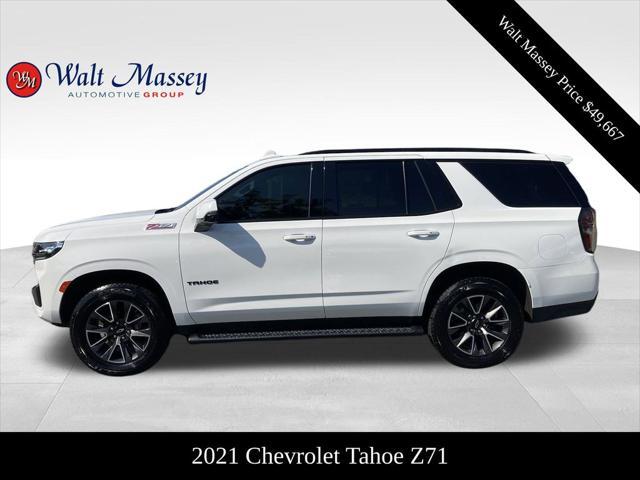 used 2021 Chevrolet Tahoe car, priced at $49,667