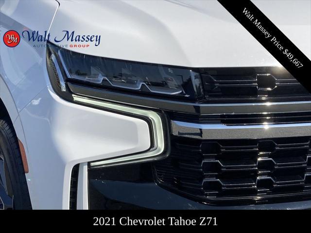 used 2021 Chevrolet Tahoe car, priced at $49,667