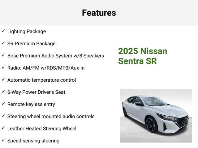 new 2025 Nissan Sentra car, priced at $28,369