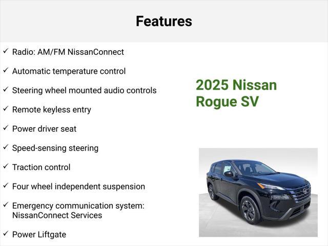 new 2025 Nissan Rogue car, priced at $30,904