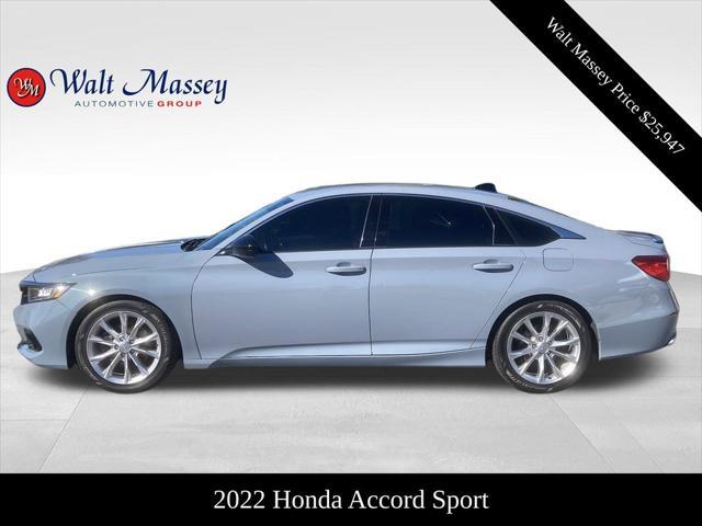 used 2022 Honda Accord car, priced at $25,947