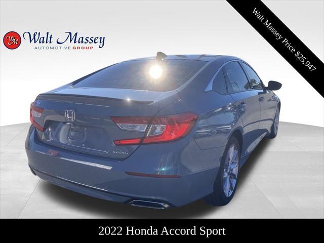 used 2022 Honda Accord car, priced at $25,947