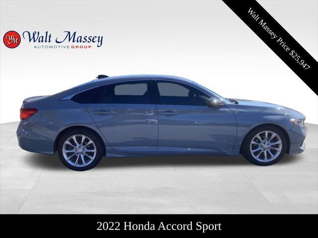 used 2022 Honda Accord car, priced at $25,947